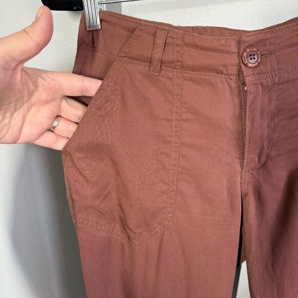 JOLT Juniors Mauve Jogger Pants Size 3/26 Tencel Pockets Earthy Casual - Picture 8 of 14